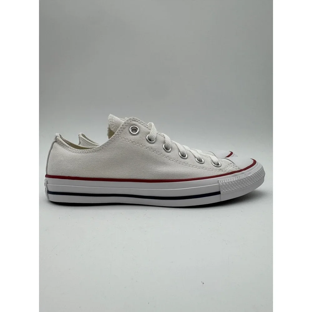 Converse Chuck Taylor All Star Ox Optical White Sneakers Men's 7 Women's 9 - Picture 3 of 7
